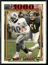 Barry sanders 1992 for sale  Stow