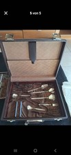 Besteckset koffer hoogosil gebraucht kaufen  Bärenbach, Kappel, Schlierschied