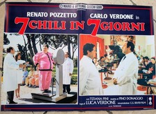 Poster sette chili usato  Legnano