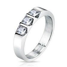 Edelstahl ring silber gebraucht kaufen  Esslingen am Neckar