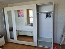 Schlafzimmer schrank weiss gebraucht kaufen  Kaufbeuren