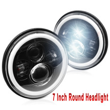 Par de faróis de LED 7 polegadas halo branco para 1953-1977 Ford F 100 F 250 F 350 Pickup comprar usado  Enviando para Brazil