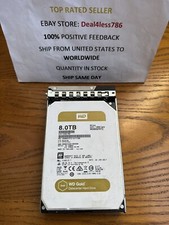 Datacenter HD WD8002FRYZ- WD Gold 8TB 7200 RPM SATA 6Gb/s 3.5" com bandeja comprar usado  Enviando para Brazil