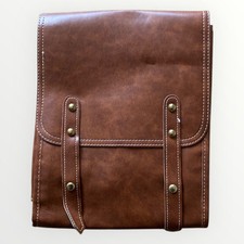 Braune vintage seitentasche gebraucht kaufen  Nürnberg