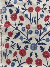 Sanderson candytuft fabric for sale  LLANDYSUL
