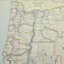 Oregon state map for sale  Tonawanda