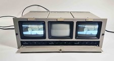 Monitores de video Panasonic WV-5200BU 3x5" montaje en rack CRT B/W - 2 funcionan y 1 piezas segunda mano  Embacar hacia Mexico