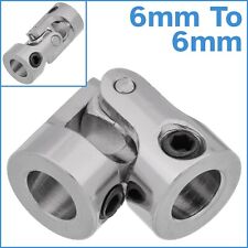Conector rotativo eixo acoplador junta universal controle remoto aço inoxidável 6mm a 6mm comprar usado Conector rotativo eixo acoplador junta universal controle remoto aço inoxidável 6mm a 6mm comprar usado  Enviando para Brazil