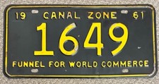 Canal zone 1961 for sale  Owensboro