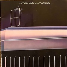 1983 Lincoln Vintage Folheto Mark VI Continental Luxo Elegância Sofisticada comprar usado  Enviando para Brazil