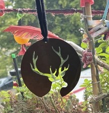 Fensterbild tier geweih gebraucht kaufen  Bonn