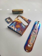 Ponte de placa de controle de aço para guitarra elétrica Telecaster comprar usado  Enviando para Brazil