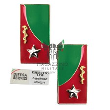 Mostrine metallo smaltato usato Mostrine metallo smaltato usato  Lodi