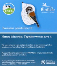 Rspb pin badge for sale Rspb pin badge for sale  SANDY