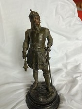 Spelter figure modelled for sale  HEREFORD