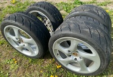 Porsche 911 996 4S Turbo 18" Turbo Felgen Set Wheels rims 8J 11J Toyo R888 comprar usado  Enviando para Brazil