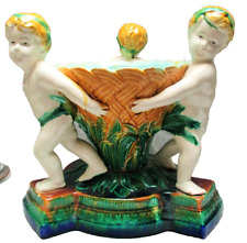 Antique majolica centrepiece for sale  ALFORD