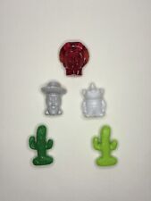 Lote de 5 logotipos raros TOY STORY 2 Crazy Bones 1999 Disney Pixar com Woody & Jessie comprar usado  Enviando para Brazil