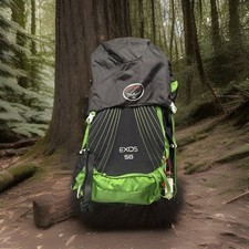Mochila de caminhada Osprey Exos 58 tamanho L -20”-23” velocidade do ar desintegração LEIA.. comprar usado  Enviando para Brazil