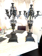 Paire chandeliers candélabre d'occasion  Limay