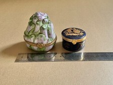 Limoges trinket boxes for sale  TORQUAY