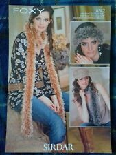 Knitting pattern sirdar for sale  TAMWORTH