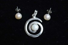 Hrringe perle spiral gebraucht kaufen  Haltern am See