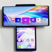 Oryginalny smartfon LG Wing 5G LM-F100TM Aurora szary kolor 128GB na sprzedaż  Wysyłka do Poland