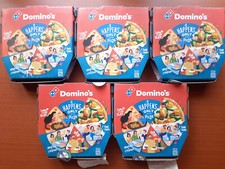 Caixas de pizza Dominos de todo o mundo 6 polegadas caixas de pizza 5 peças, usado comprar usado  Enviando para Brazil