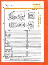 Mercedes trucks 3538 d'occasion  Les Bordes