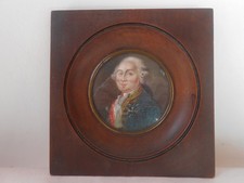 Ancienne peinture miniature. d'occasion  Flines-lez-Raches