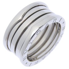 Anel BVLGARI B-ZERO1 Be zero one 3 bandas K18 ouro branco #7.4 (tamanho EUA) 10.6..., usado comprar usado  Enviando para Brazil