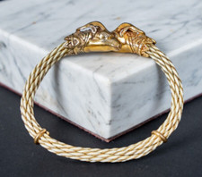 Bracelet jonc métal d'occasion  Nantes-