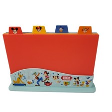 Conjunto de tábua de corte Disney Mickey Mouse multicolorida cozinha 4 peças, usado comprar usado  Enviando para Brazil