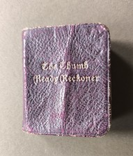Thumb ready reckoner for sale  DONCASTER