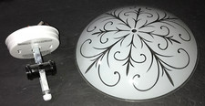 Round glass ceiling for sale  Wichita