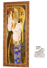 Klimt fregio stampa usato  Napoli