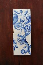 Conjunto antigo de dois azulejos portugueses representando um anjo com seios do século XVIII comprar usado  Enviando para Brazil
