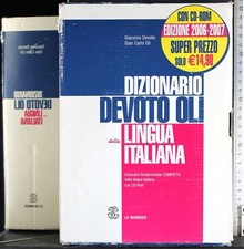 Dizionario devoto oli usato  Ariccia