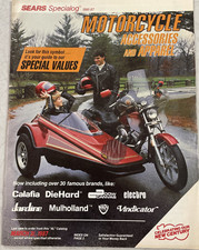 Vtg Sears Specialog Motorcycle Accessories And Apparel Catalog 1986-87 segunda mano  Embacar hacia Mexico