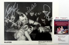 Signed slayer autographed for sale  Cleveland
