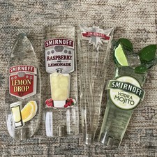 SMIRNOFF FRAMBOESA LIMONADA BEER TAP Vodka Mojito gota de limão lote de 4 8 polegadas+ comprar usado SMIRNOFF FRAMBOESA LIMONADA BEER TAP Vodka Mojito gota de limão lote de 4 8 polegadas+ comprar usado  Enviando para Brazil