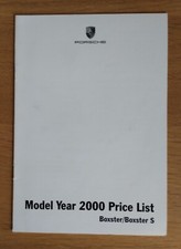 Porsche boxster boxster for sale  ELLESMERE PORT