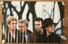 Raro pôster 1983 Forty Seconds Inc. U2 35" X 24" comprar usado  Enviando para Brazil