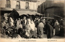 CPA AK ALGERIA ALGER Le Marché Randon (786536) comprar usado  Enviando para Brazil