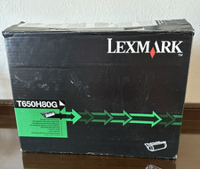 Usado, Cartucho de impressão Lexmark T650H80GA preto alto rendimento 25K Pg T650 T652 T654 T656 comprar usado  Enviando para Brazil