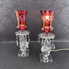 Elegant cranberry glass for sale  Sweet Grass