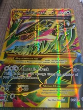 Holo M Rayquaza EX (Shiny Full Art) 98/98 XY-Ancient Origins, usado comprar usado  Enviando para Brazil