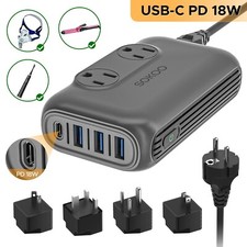 Conversor de tensão 230W Step Down 100-220V para 110V, conversor de energia internacional comprar usado  Enviando para Brazil