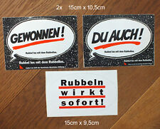 Sticker aufkleber rubbeln gebraucht kaufen  München